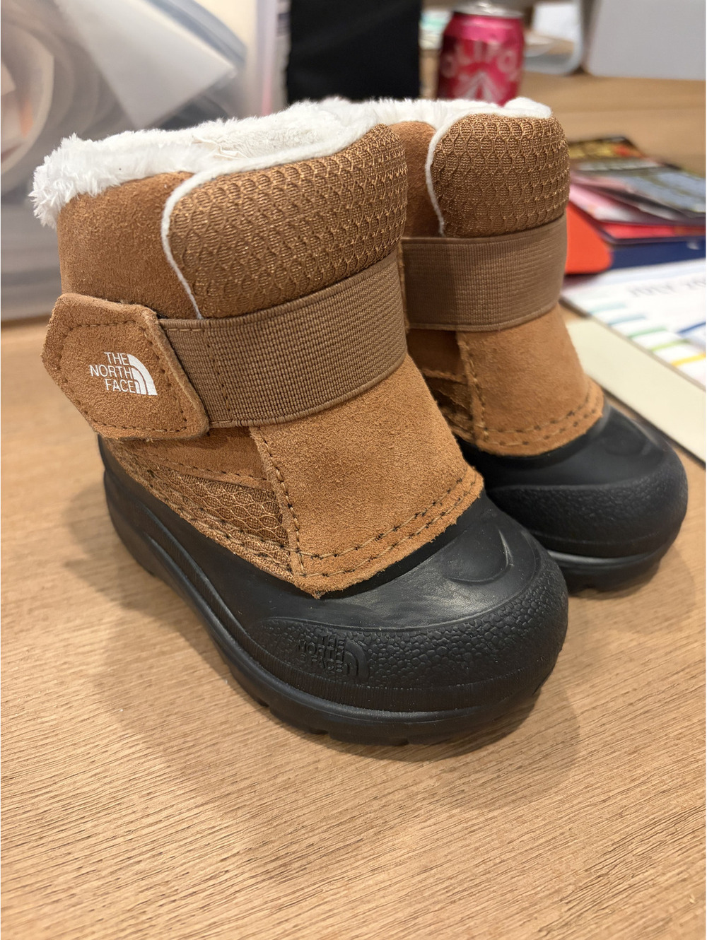 North Face Tan Winter Boots size US 5